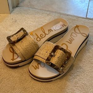 Sam Edelman Women's arian Buckle Slide Sandals